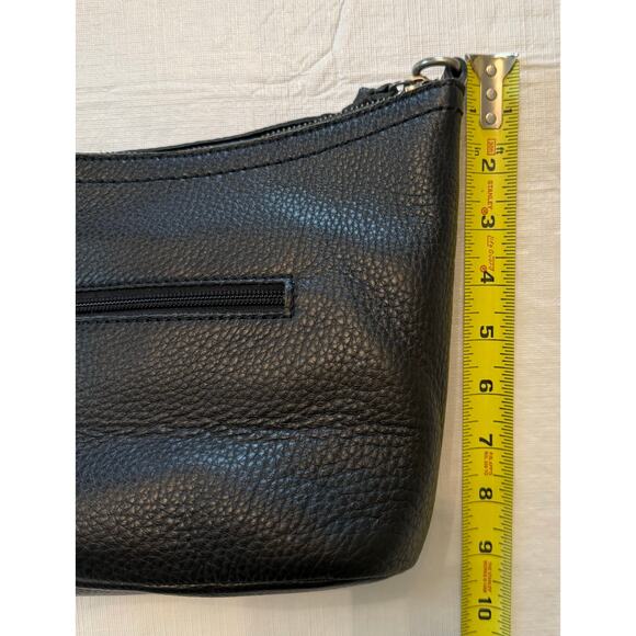 EUC The Sak Jasmine Small Hobo Bag Black Leather Everyday Shoulder - Picture 11 of 11